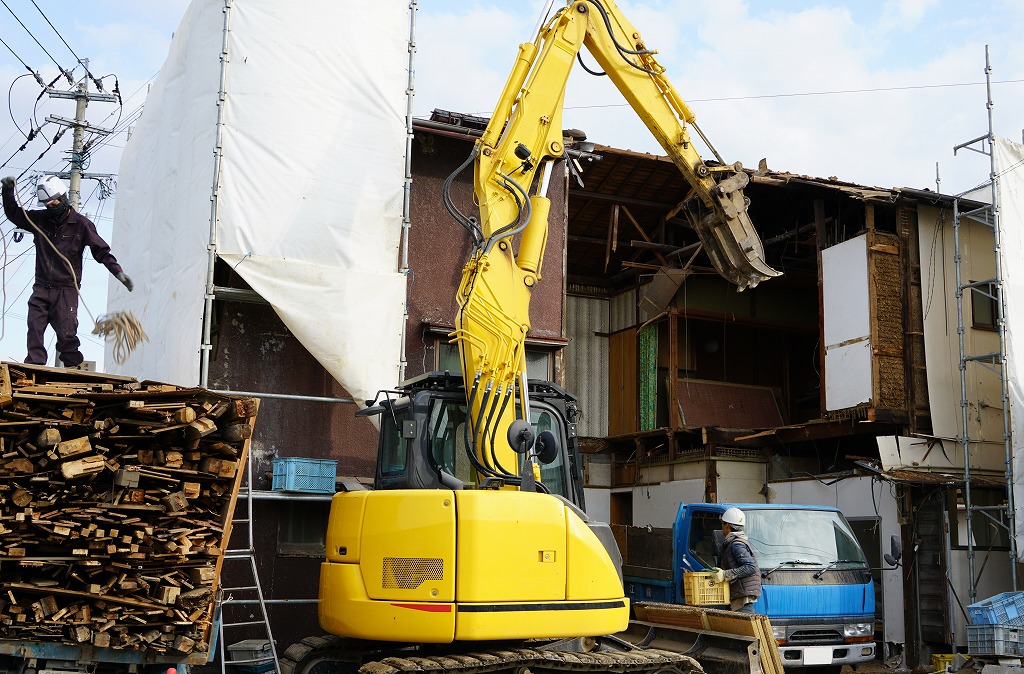 空き家解体で街の景観が改善される