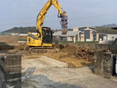伊万里市　木造家屋　解体工事